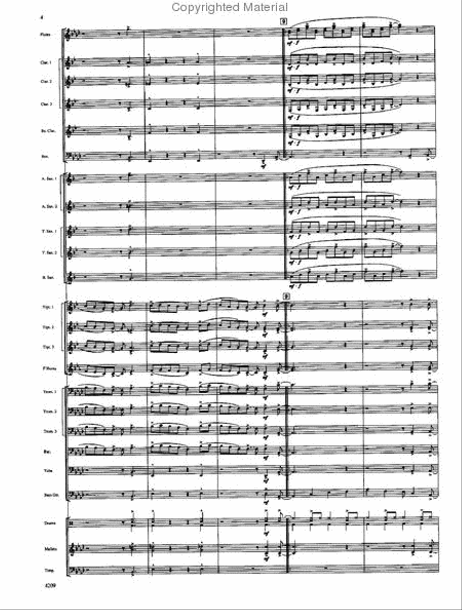 In the Mood Big Band scores gallery preview page 3