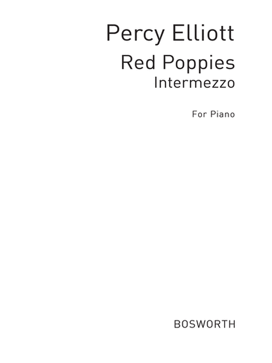 Elliott, P Red Poppies Intermezzo