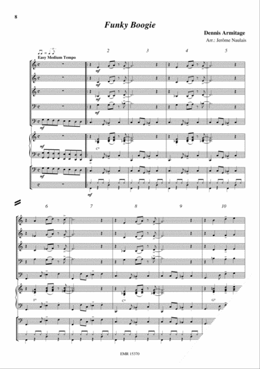 Brass Quintets Vol. 33: Boogie Brass Band scores gallery preview page 4