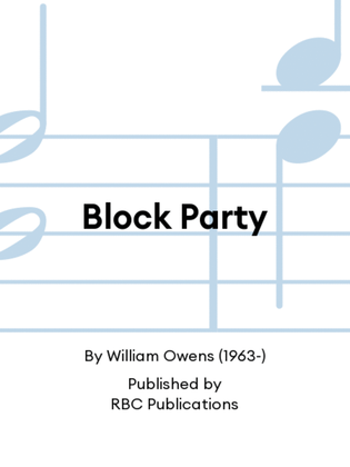Book cover for Block Party