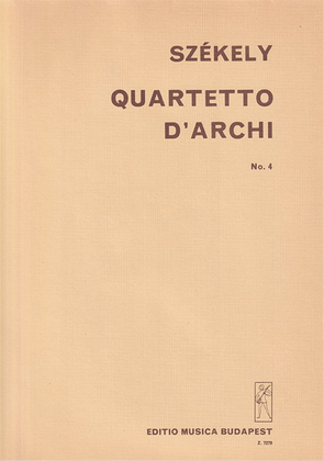 Book cover for Streichquartett Nr. 4