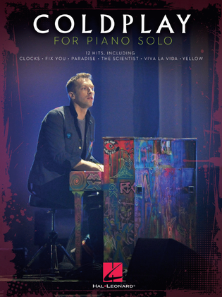 Book cover for Coldplay for Piano Solo