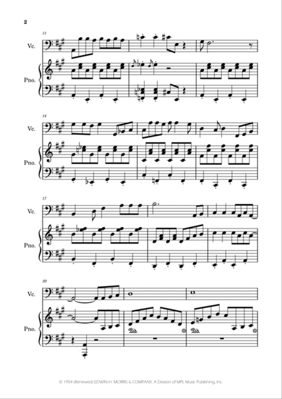 Mister Sandman Piano scores gallery preview page 2