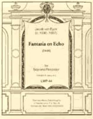Book cover for Fantasia en Echo (1646)