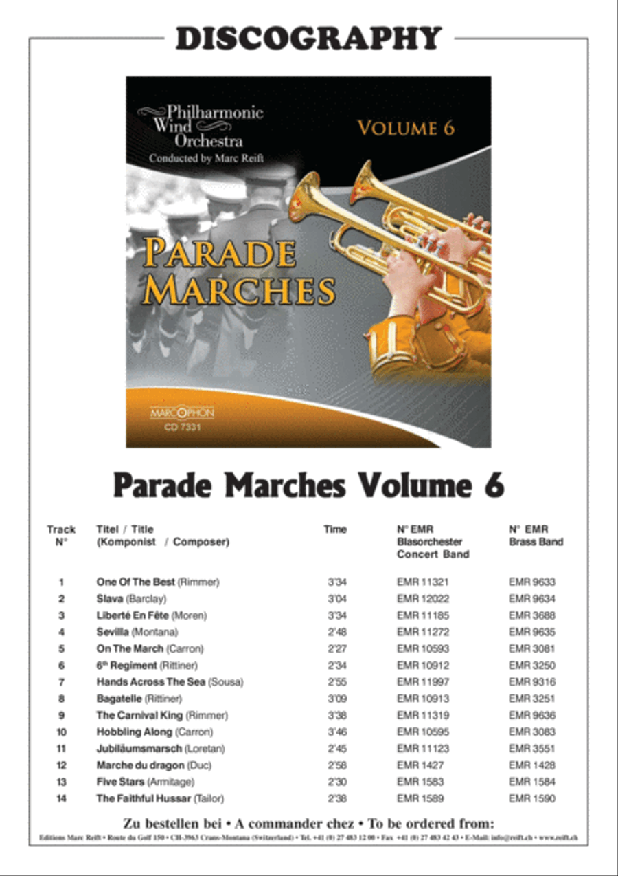 Liberte En Fete Concert Band scores gallery preview page 3