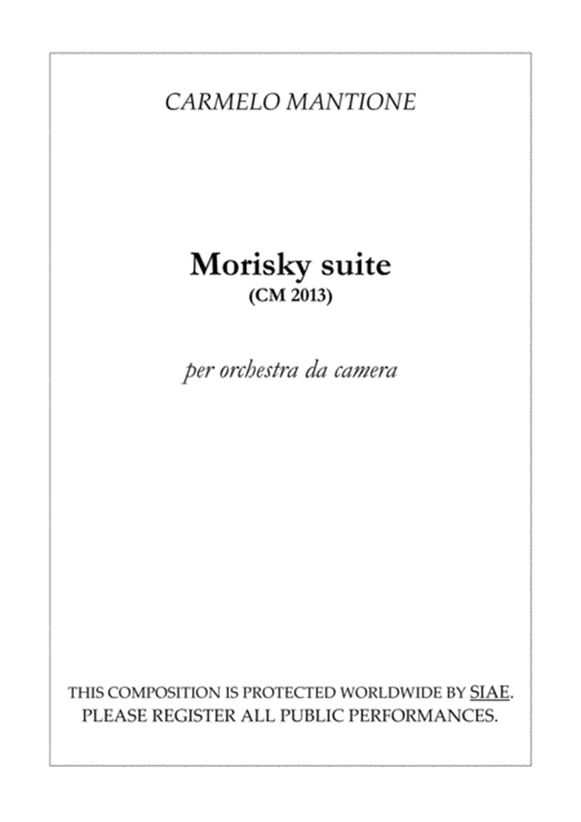 Morisky suite CM 2013 complete score