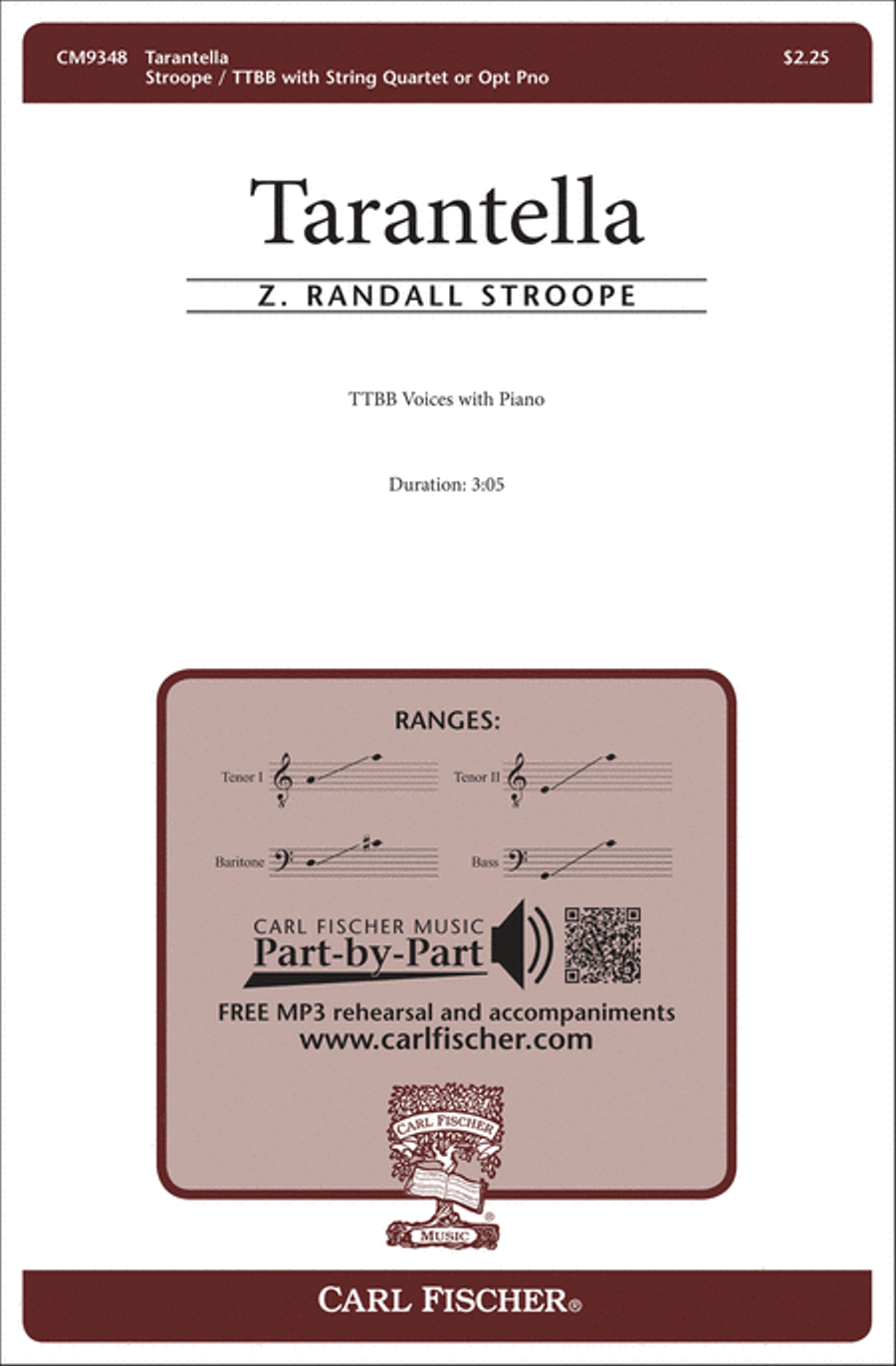 Tarantella Choir scores gallery preview page 1