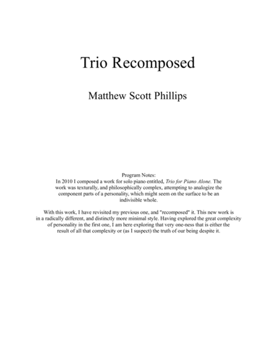 Trio Recomposed image number null