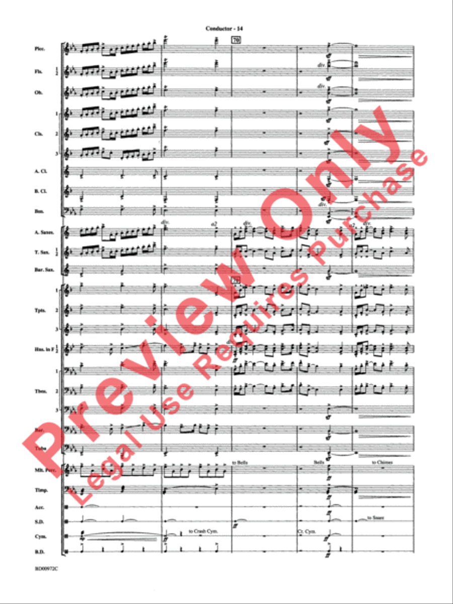 In the Bleak Midwinter In the Bleak Midwinter Concert Band scores gallery preview page 16