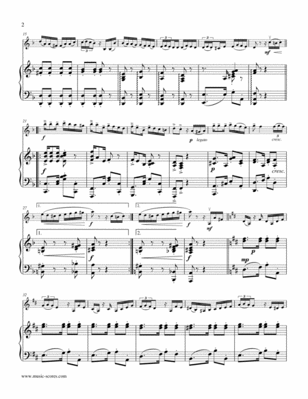 El Choclo - Violin (Harder) and Piano image number null