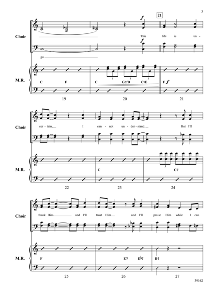 I'll Tell It Wherever I Go Choir scores gallery preview page 4