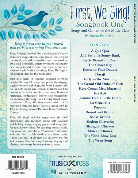 First, We Sing! Songbook One image number null