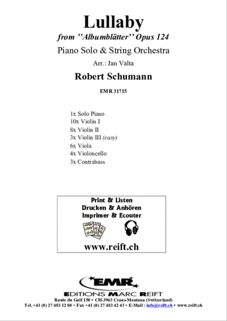 Lullaby String Orchestra scores gallery preview page 2