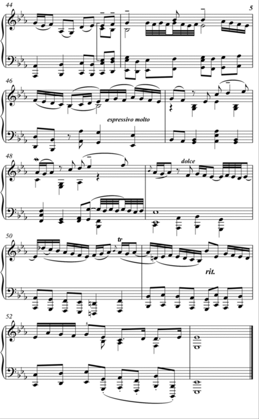 Wachet Auf (Classical Music for Tablet Series) Piano Solo scores gallery preview page 5