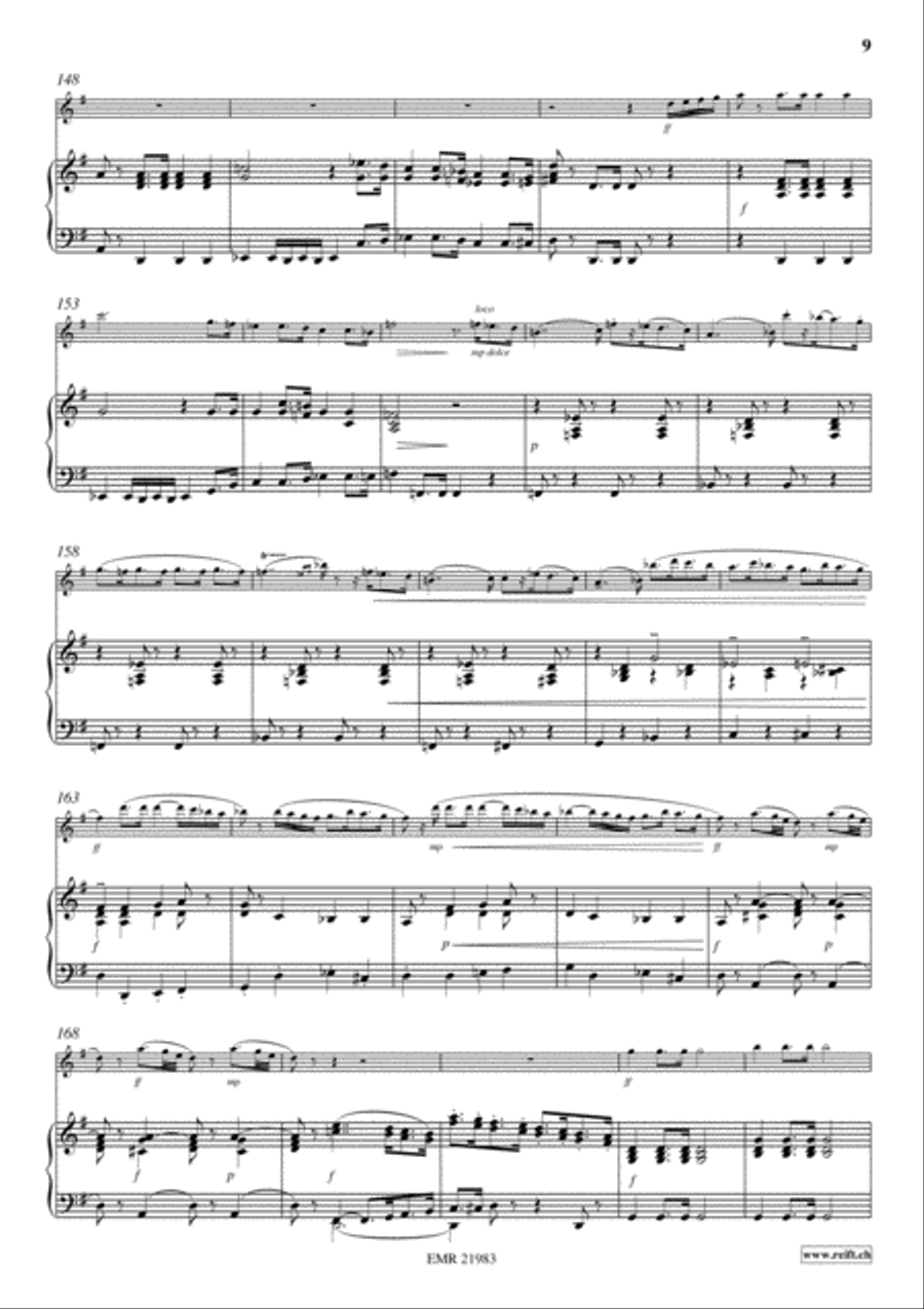 Grande Marche Alto Recorder scores gallery preview page 9