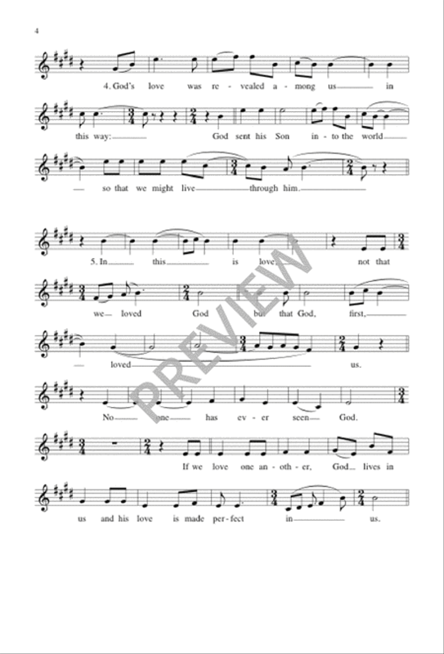 Three Songs for Triduum Three Songs for Triduum 4-Part scores gallery preview page 4
