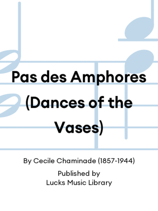 Book cover for Pas des Amphores (Dances of the Vases)