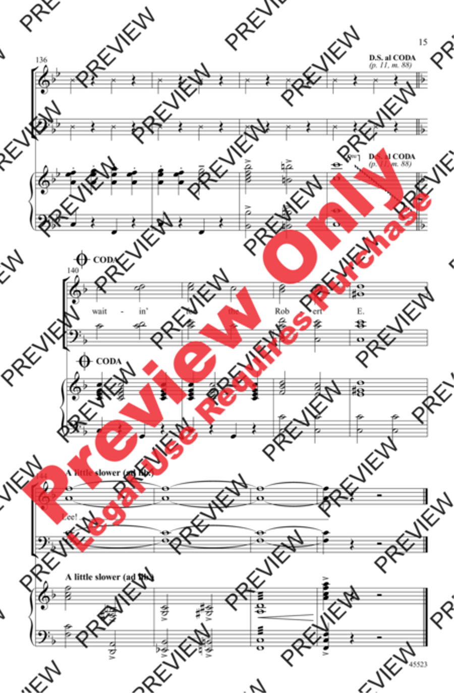 A Tribute to Judy Garland - SoundTrax CD (CD only) Choir scores gallery preview page 15