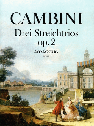 Book cover for Three Trios op. 2