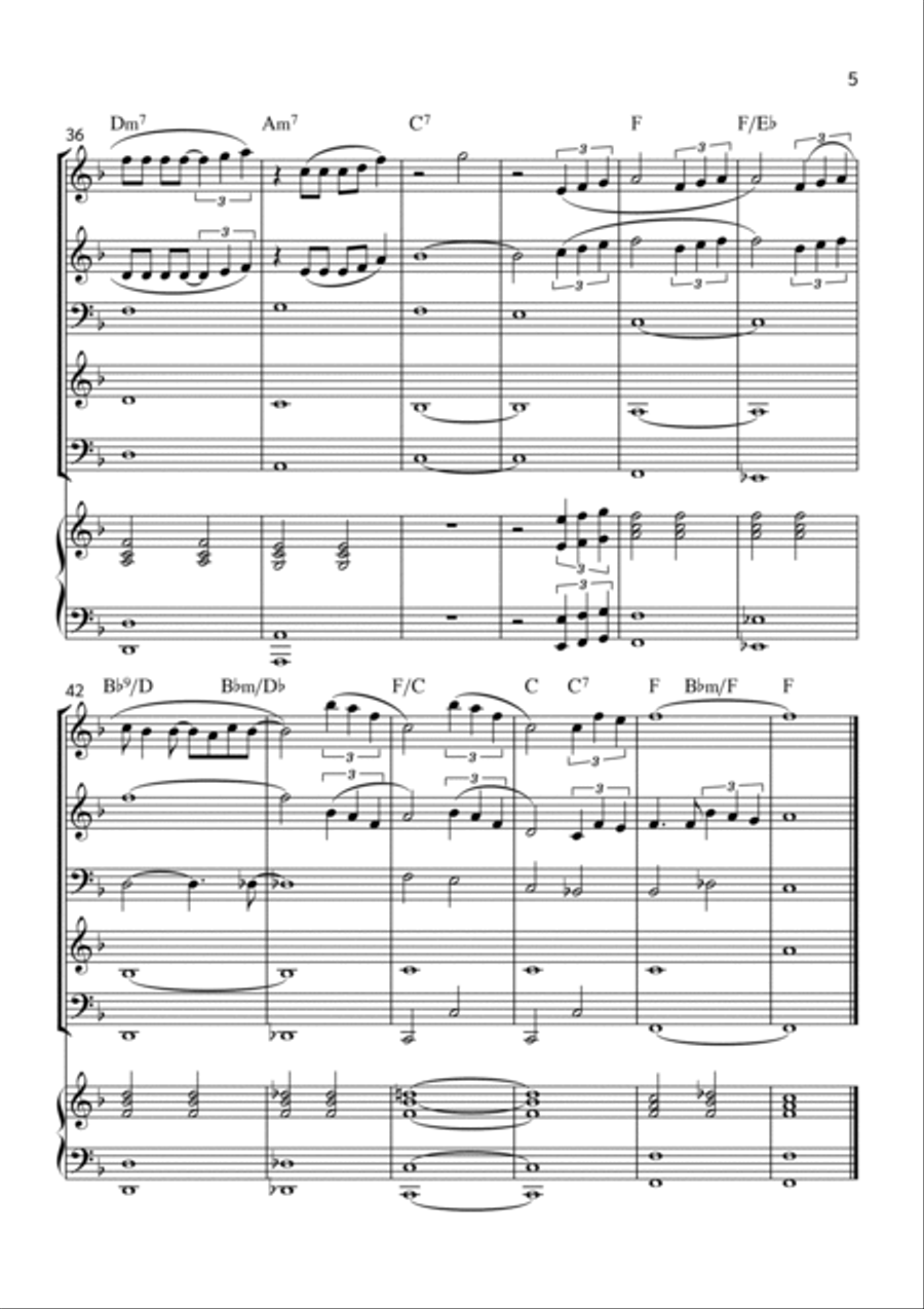 Part Of Your World (reprise) Horn scores gallery preview page 5