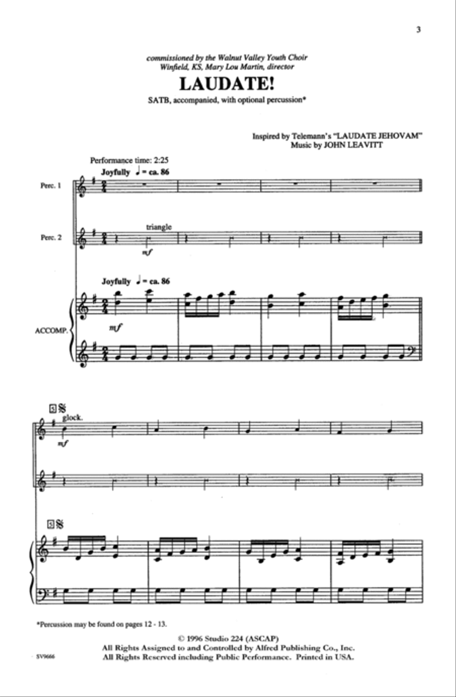 Laudate! 4-Part scores gallery preview page 3