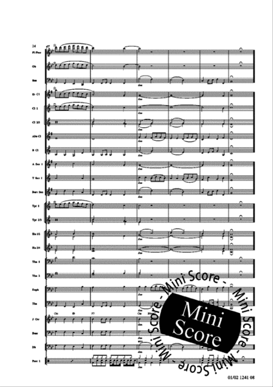 New Baroque Suite Concert Band scores gallery preview page 30