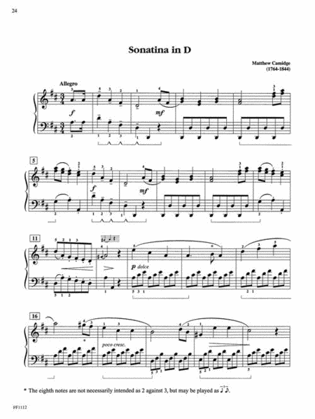Piano Sonatinas - Book Three