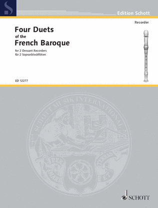 Book cover for Duets 4 Of French Baroque 2 Rcdr