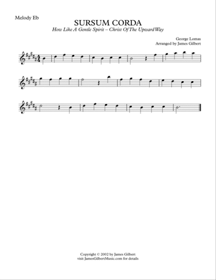 SURSUM CORDA Small Ensemble scores gallery preview page 4