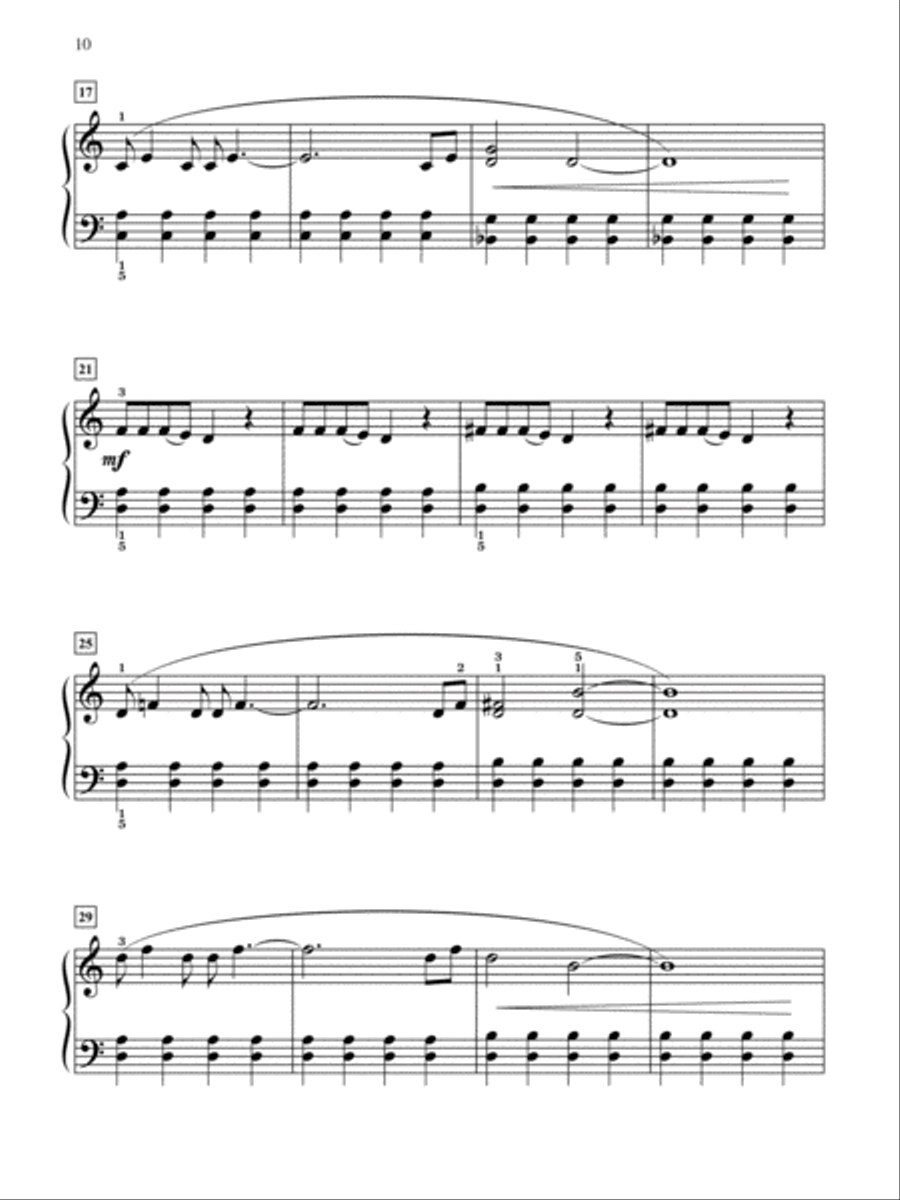 Bard A Man of Lake-town (from The Hobbit: The Desolation of Smaug) Easy Piano scores gallery preview page 2