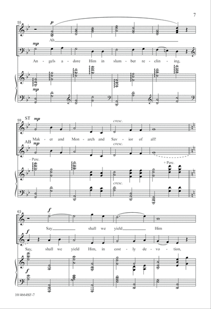 Star in the East 4-Part scores gallery preview page 7