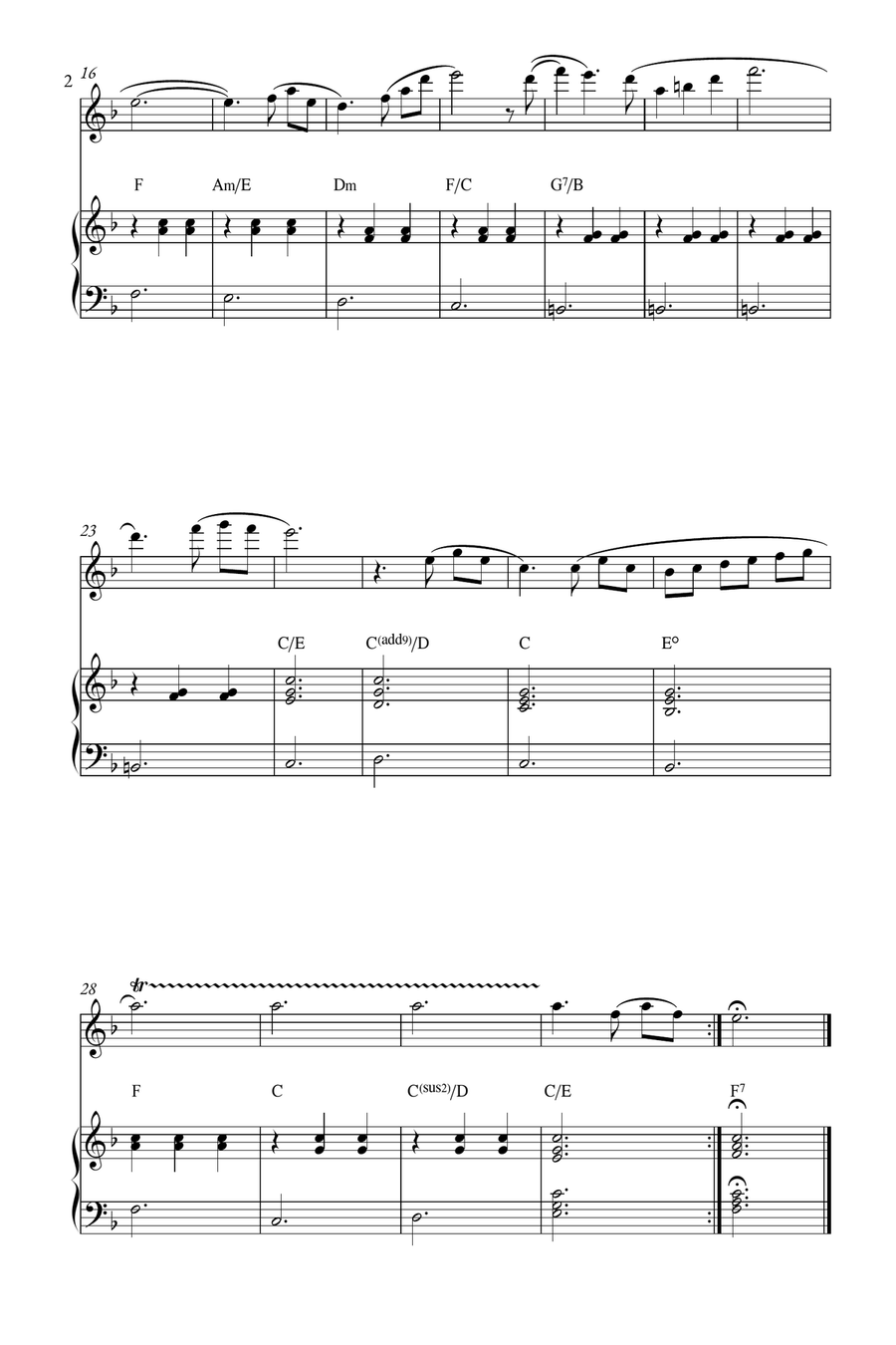 Married Life Married Life Flute Solo scores gallery preview page 2