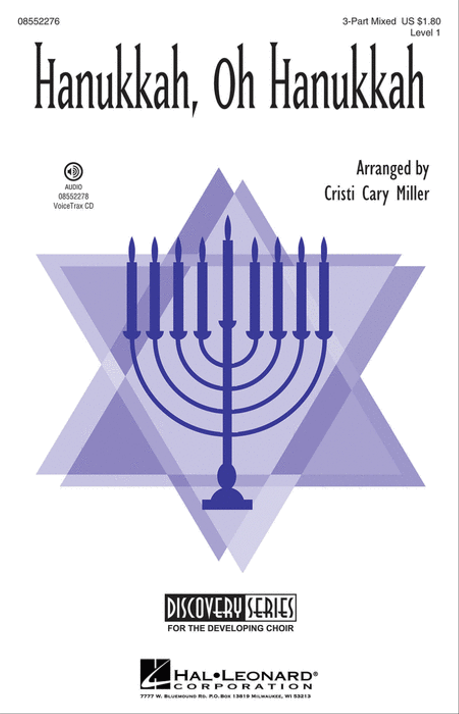 Hanukkah, Oh Hanukkah 3-Part scores gallery preview page 1