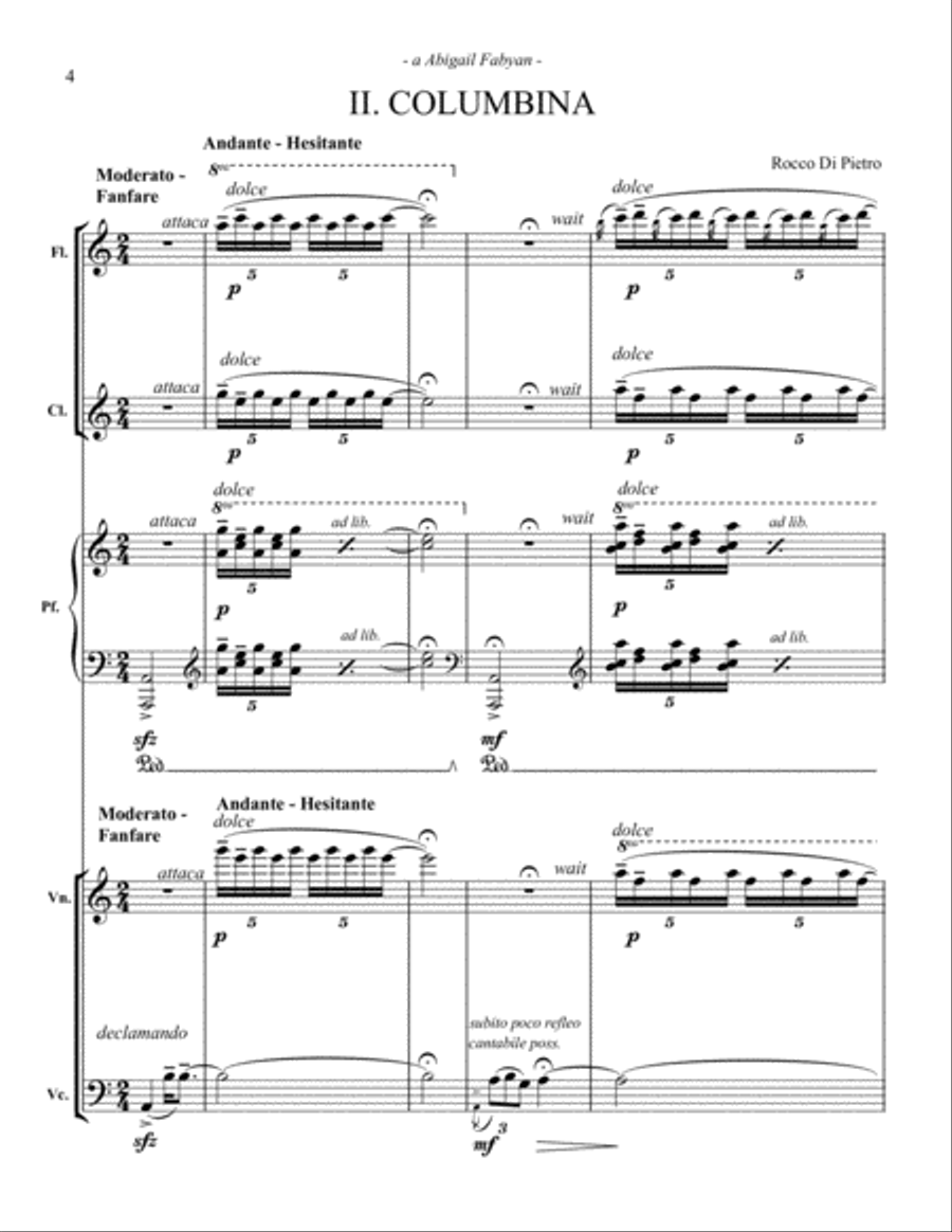 Pierrot Serrata Pierrot Serrata Small Ensemble scores gallery preview page 6