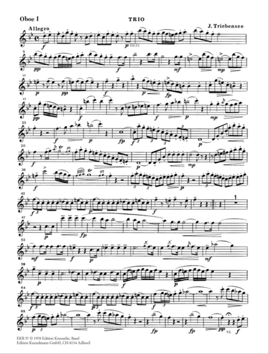 Trio Trio English Horn scores gallery preview page 2