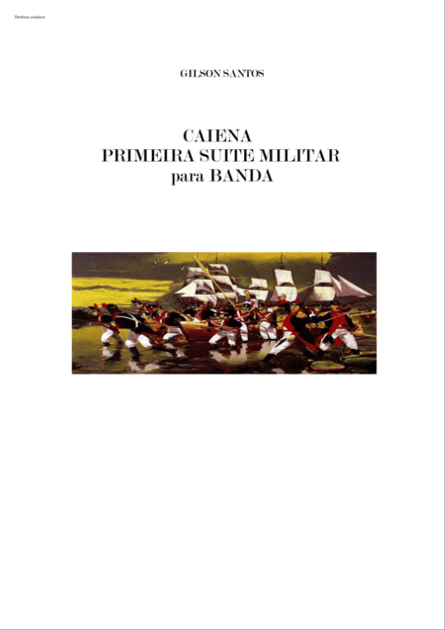 First Military Suite for Band Concert Band scores gallery preview page 2