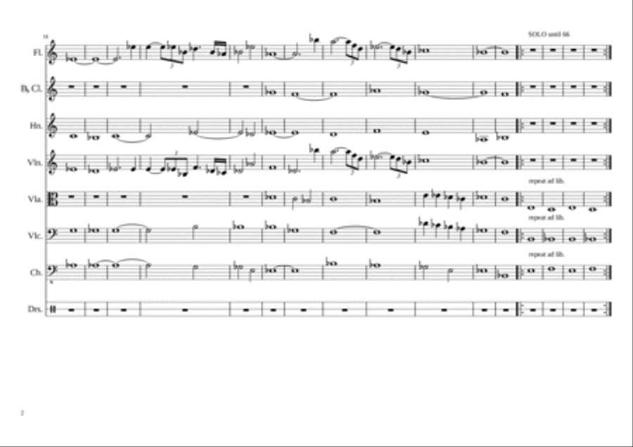 Sweet Pea - Score Only Jazz Ensemble scores gallery preview page 2