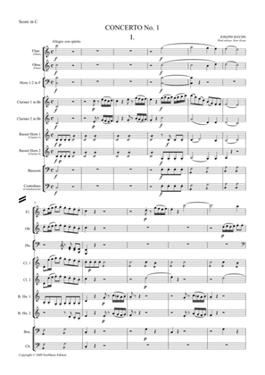 Concerto No. 1 (Classical Wind Ensemble)