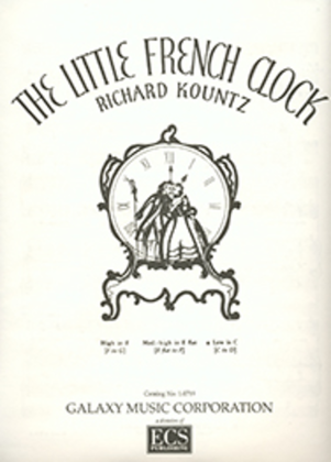 Book cover for The Little French Clock
