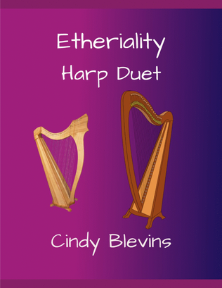 Book cover for Etheriality, Harp Duet