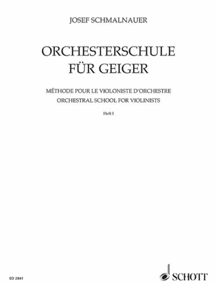 Orchestral School for Violinists