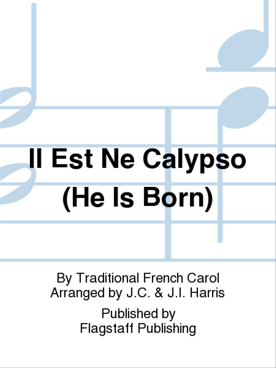 Il Est Ne Calypso (He Is Born) 5-Octaves scores gallery preview page 1