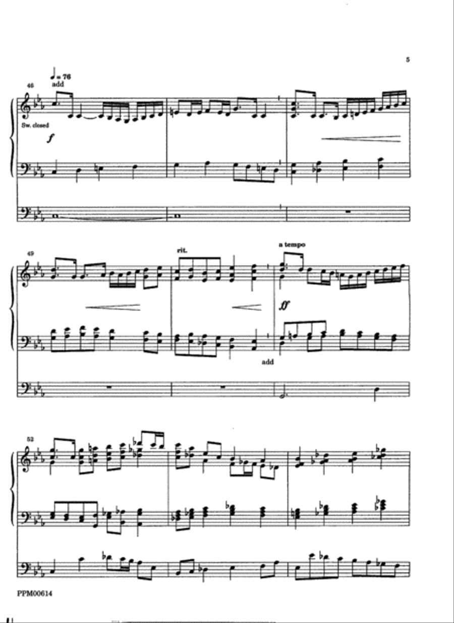 Triumphal March Choir scores gallery preview page 6