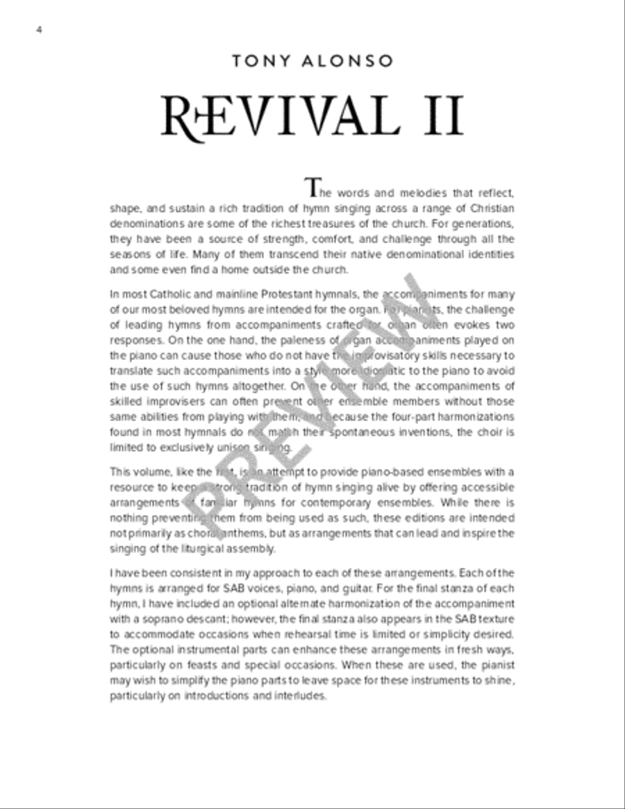Revival II - Spiral Guitar edition Guitar scores gallery preview page 6