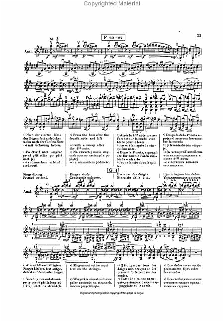 Violin Concerto in D Major, Op. 35 Violin Solo scores gallery preview page 5