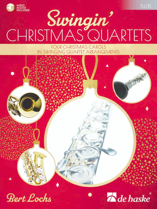 Book cover for Swingin' Christmas Quartets