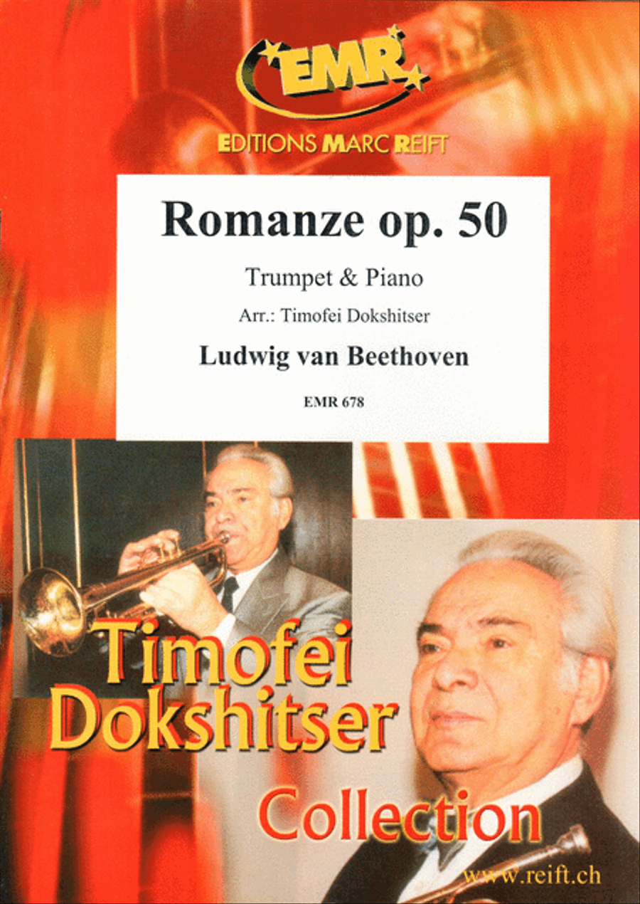 Romanze Op. 50 Romanze Op. 50 Trumpet Solo scores gallery preview page 1