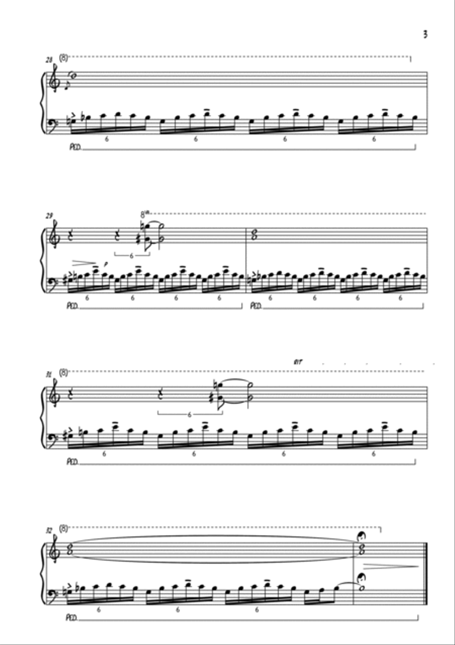 Memory Of Water - solo piano collection Piano Solo scores gallery preview page 4