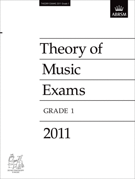 2011 Theory of Music Exams Grade 1