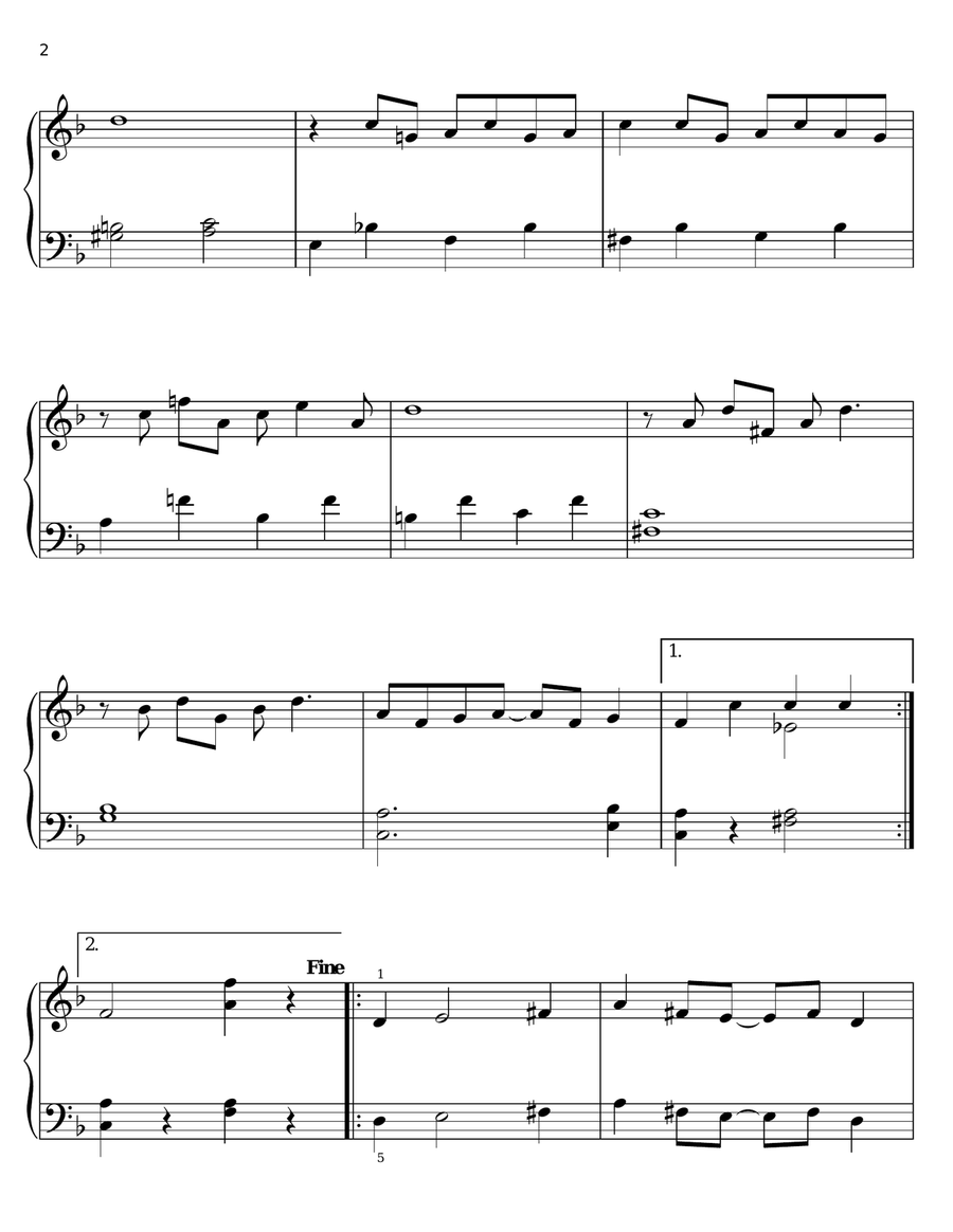 The Smiler Rag The Smiler Rag Easy Piano scores gallery preview page 2